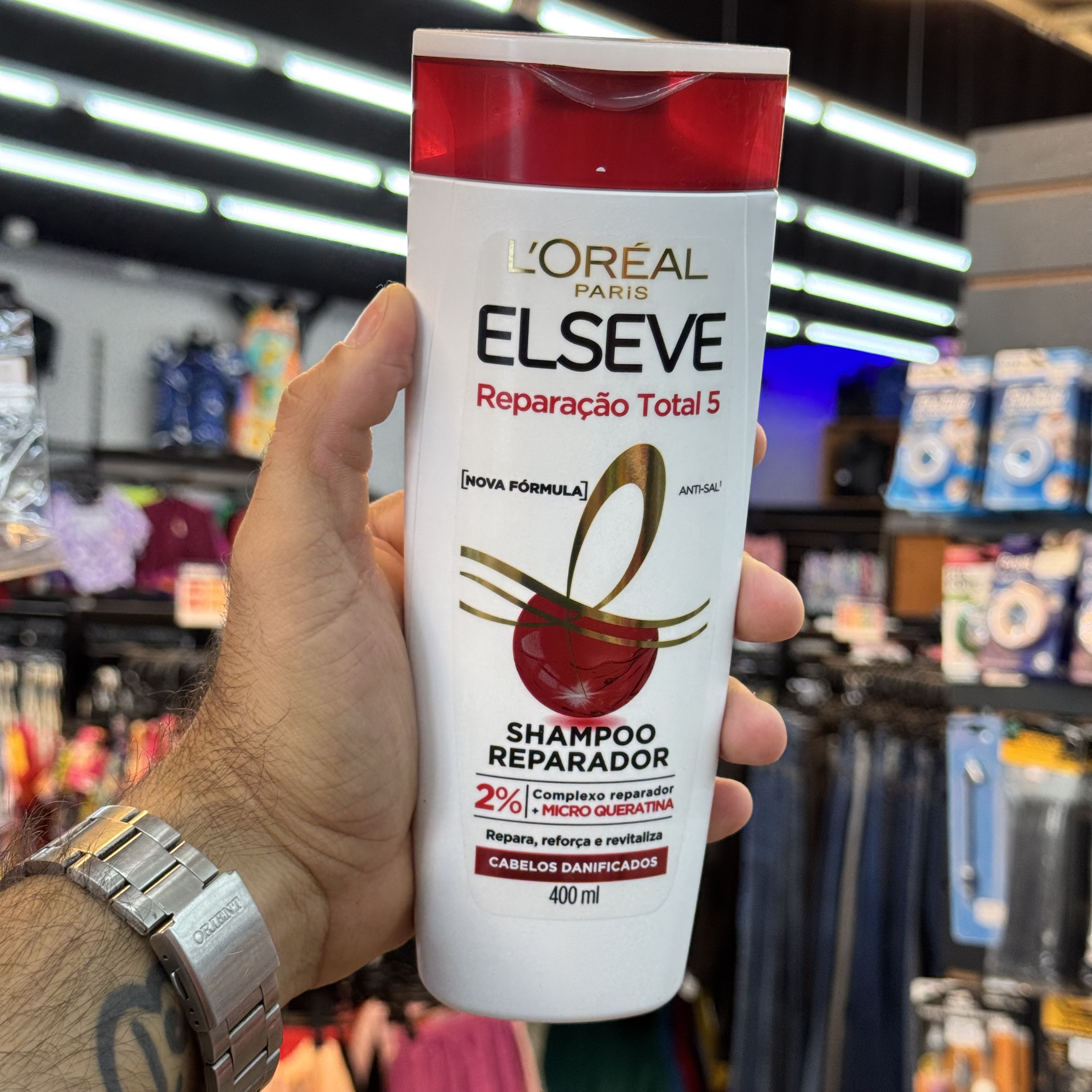Shampoo Elseve L´Oreal Paris Reparação Total 5 400ml