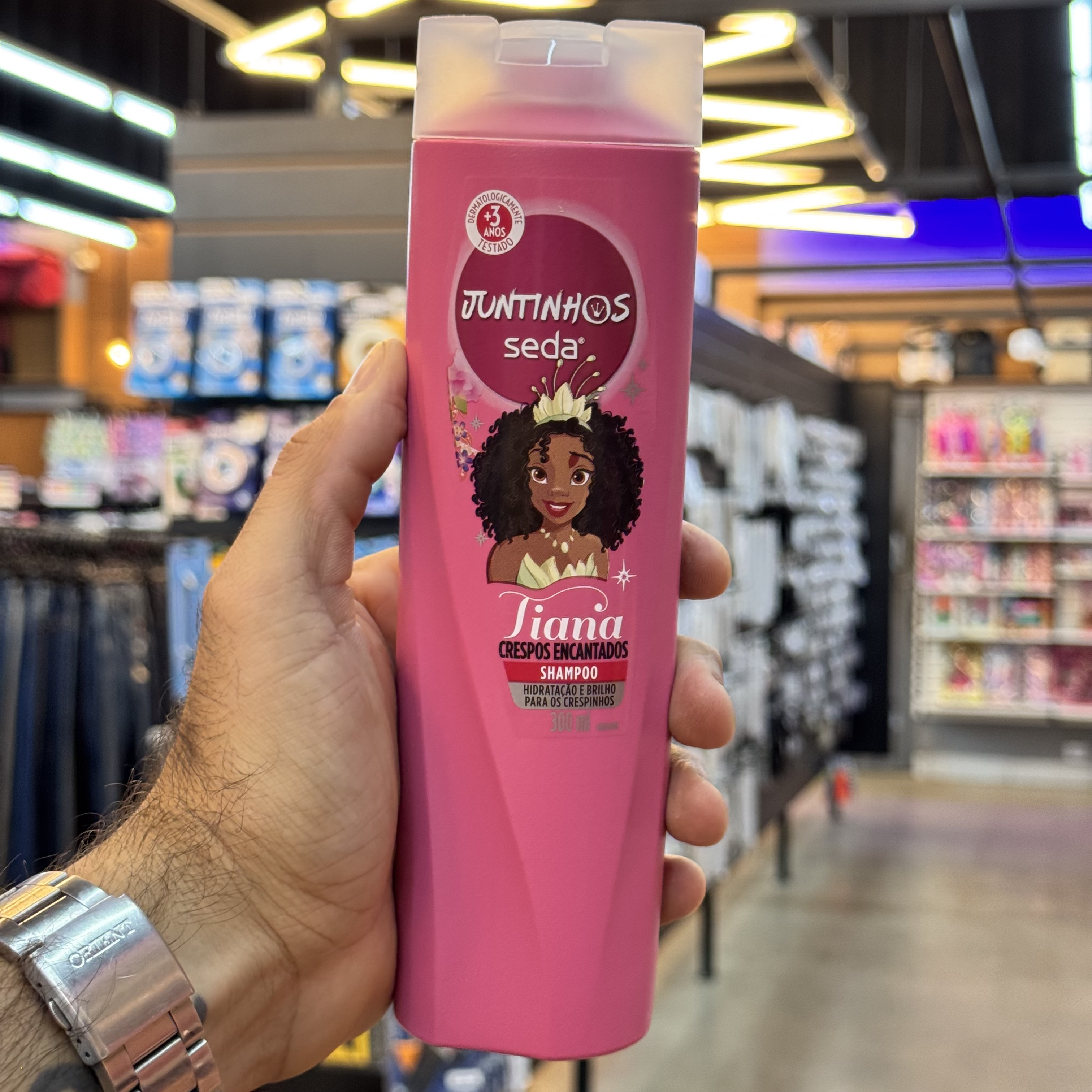 Shampoo Infantil Seda Princesa Tiana 325ml
