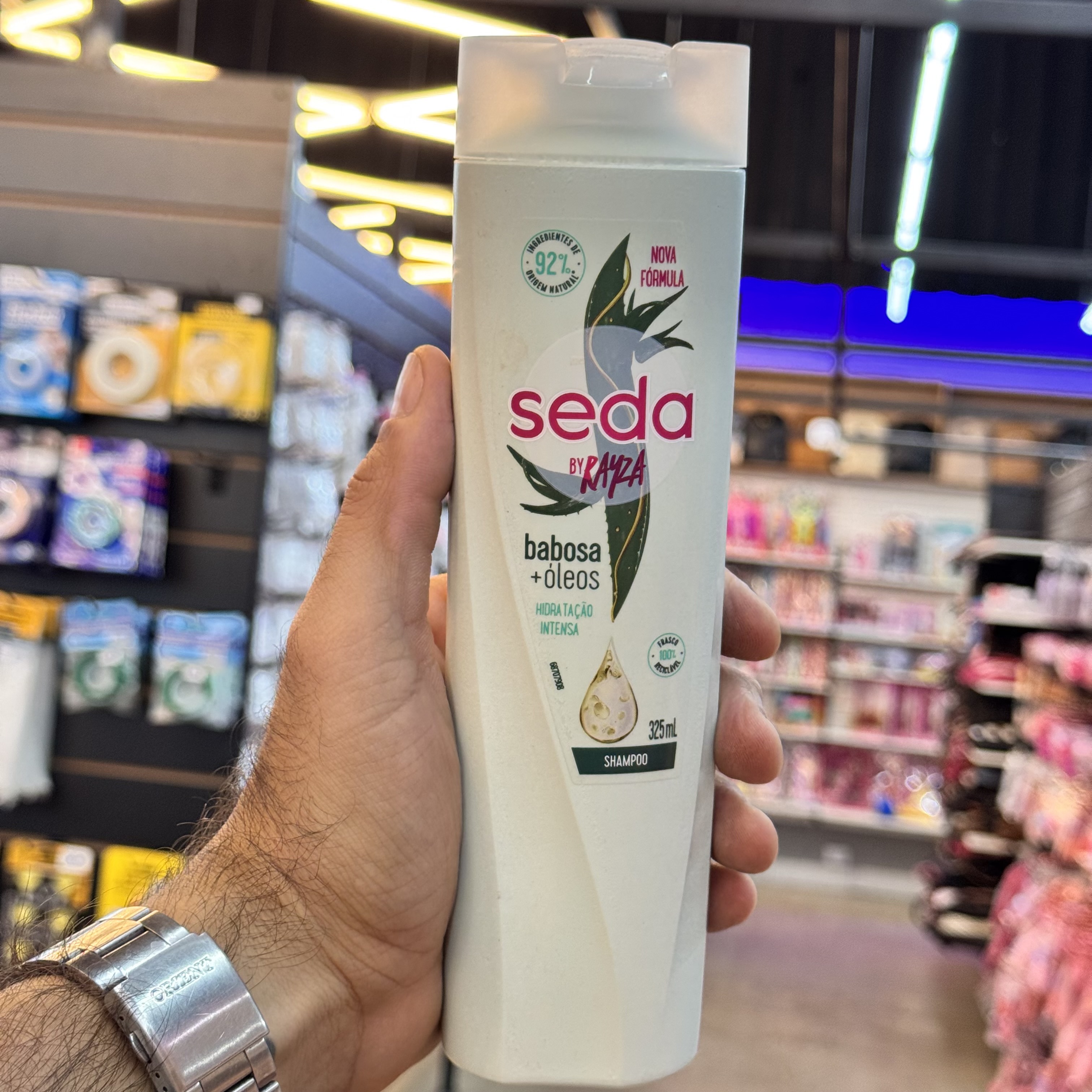 Shampoo Seda Babosa + Óleos 325ml