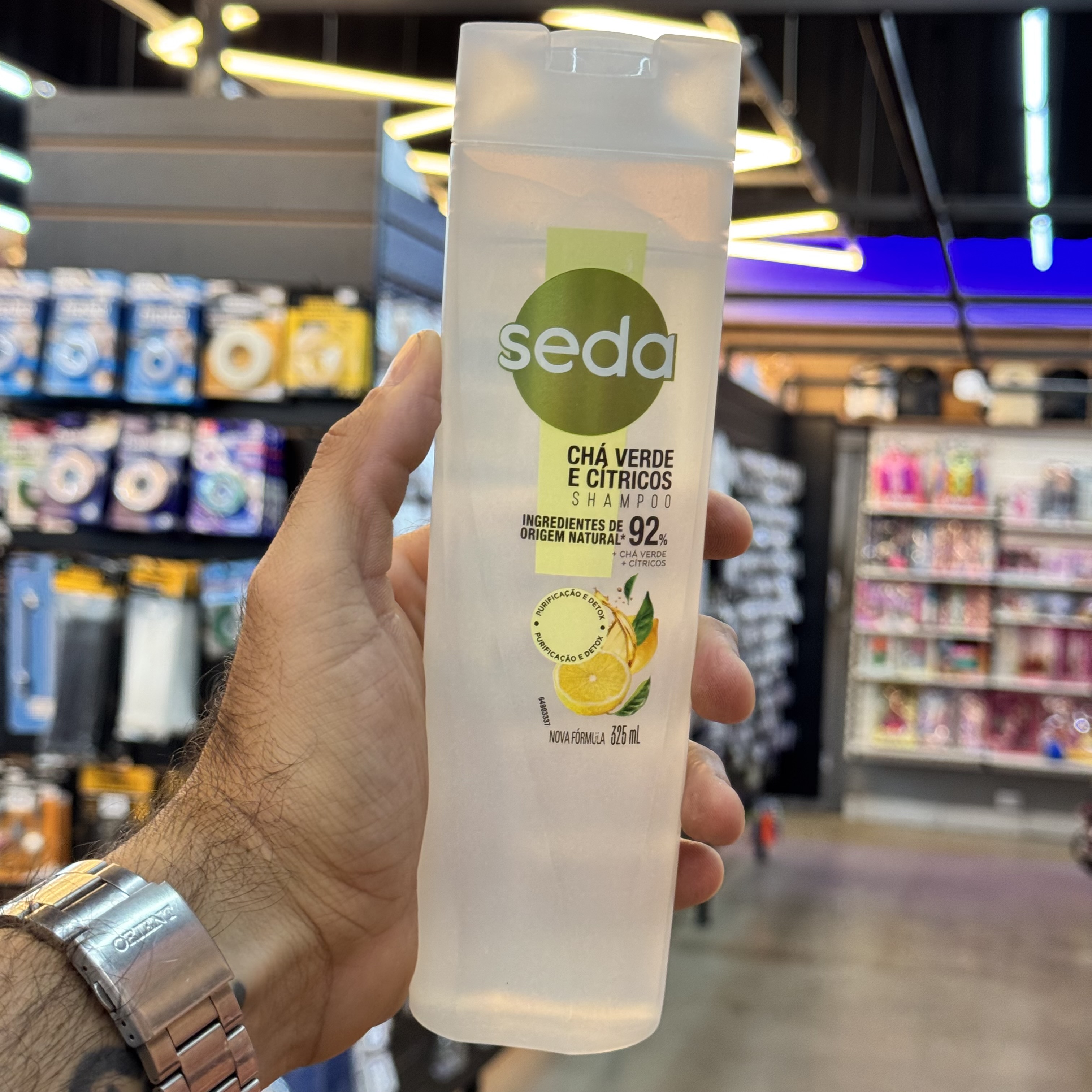 Shampoo Seda Chá Verde e Cítricos 325ml