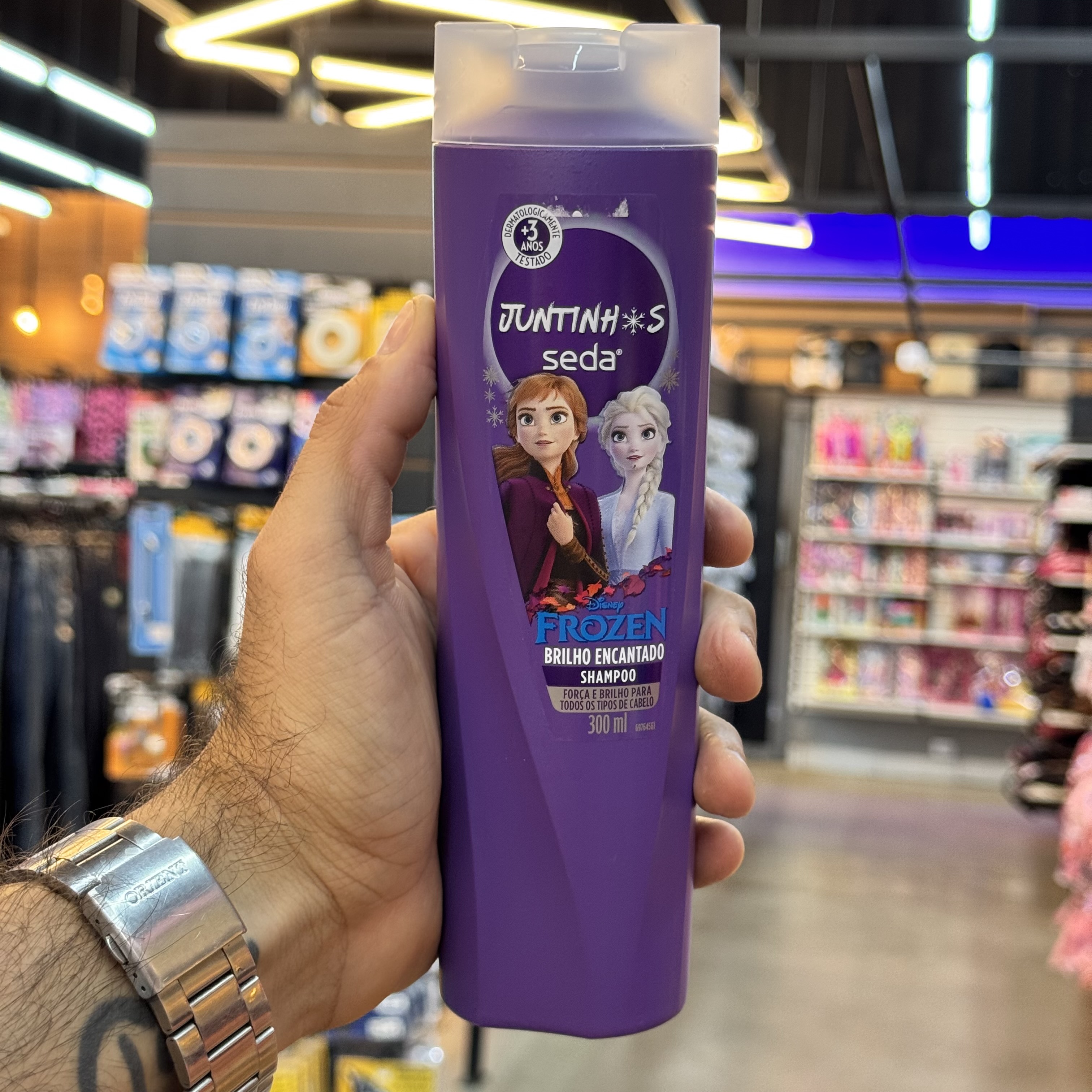 Shampoo Seda Infantil Frozen