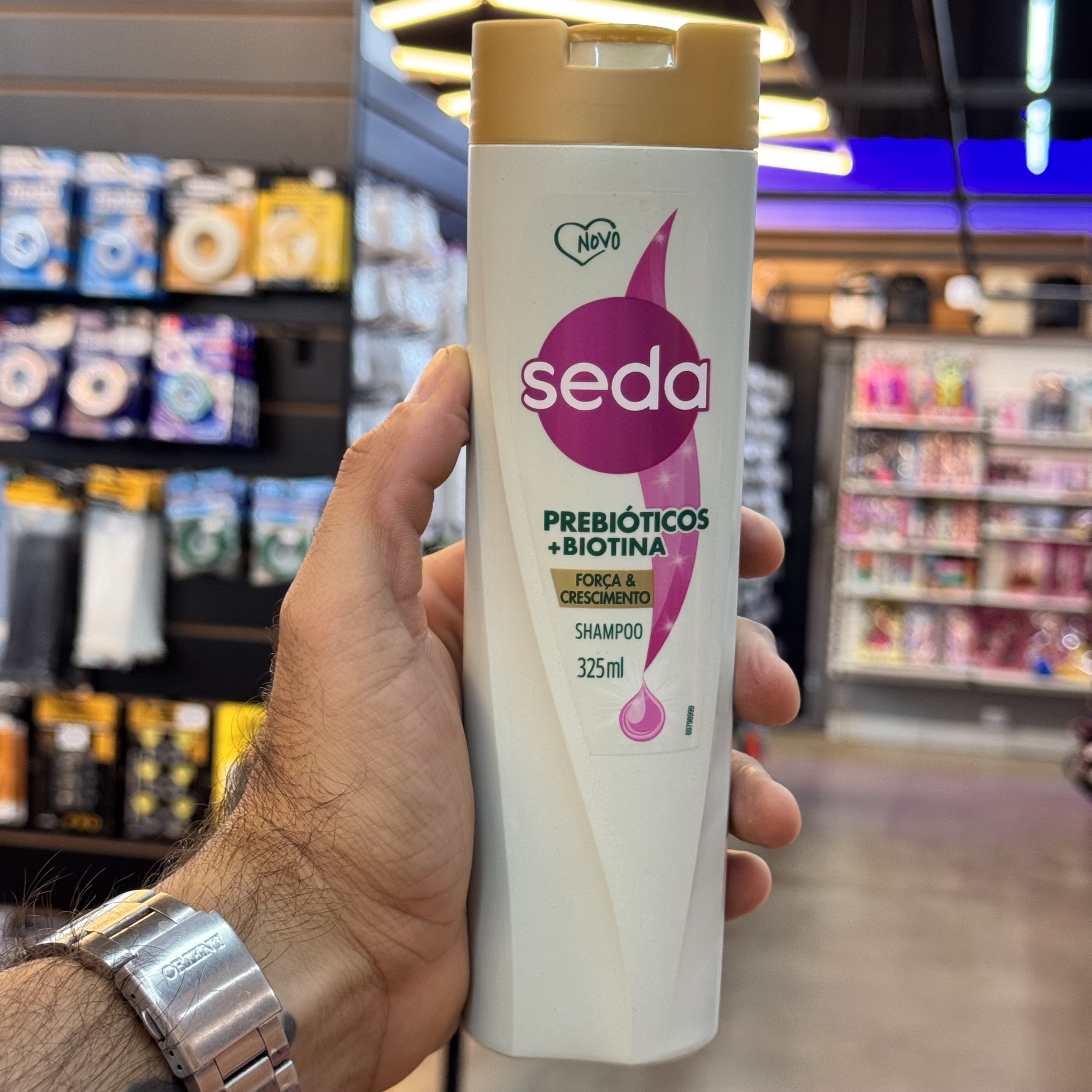 Shampoo Seda Prebióticos + Biotina 325ml