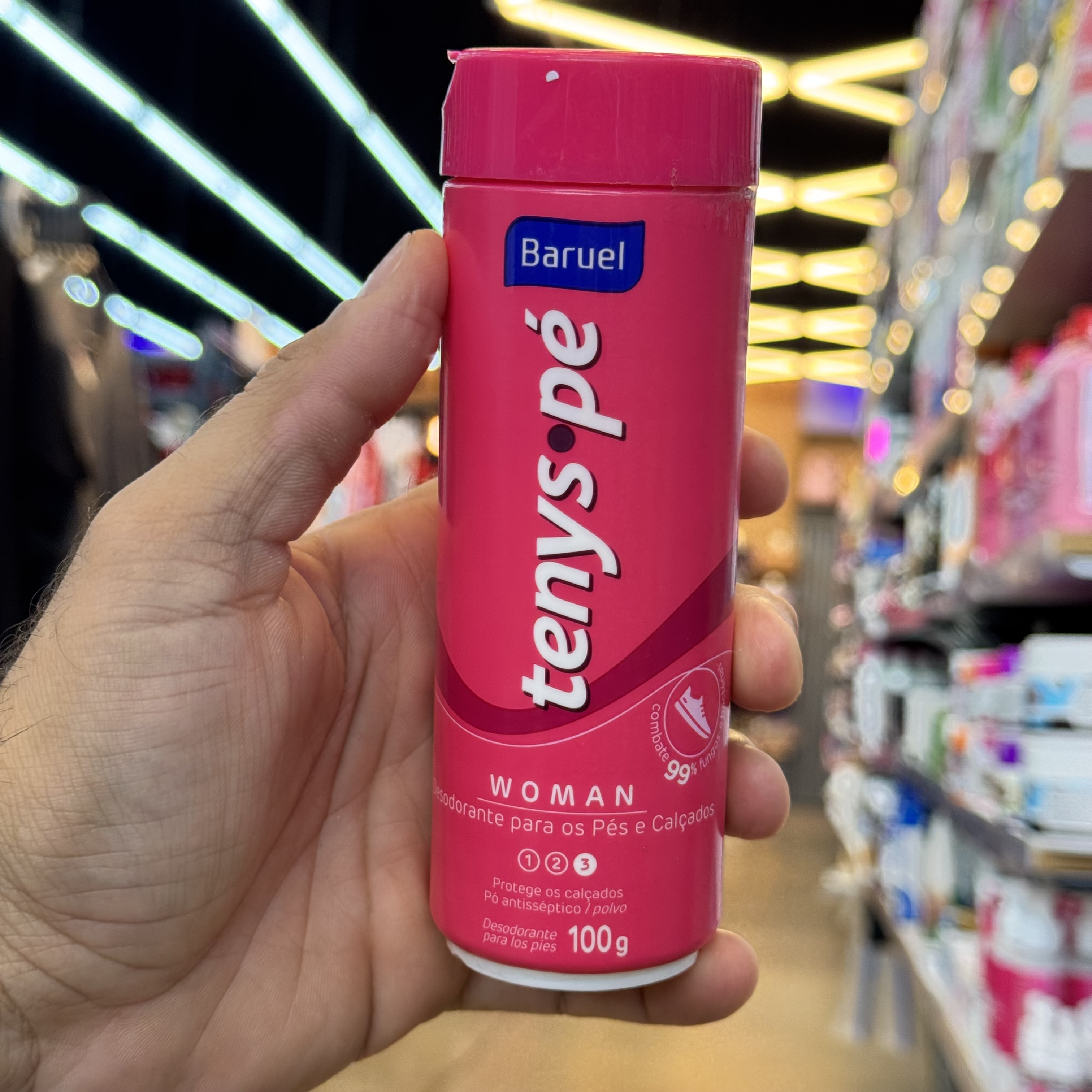 Talco Para Pés Tenys Pé Baruel Woman 100g