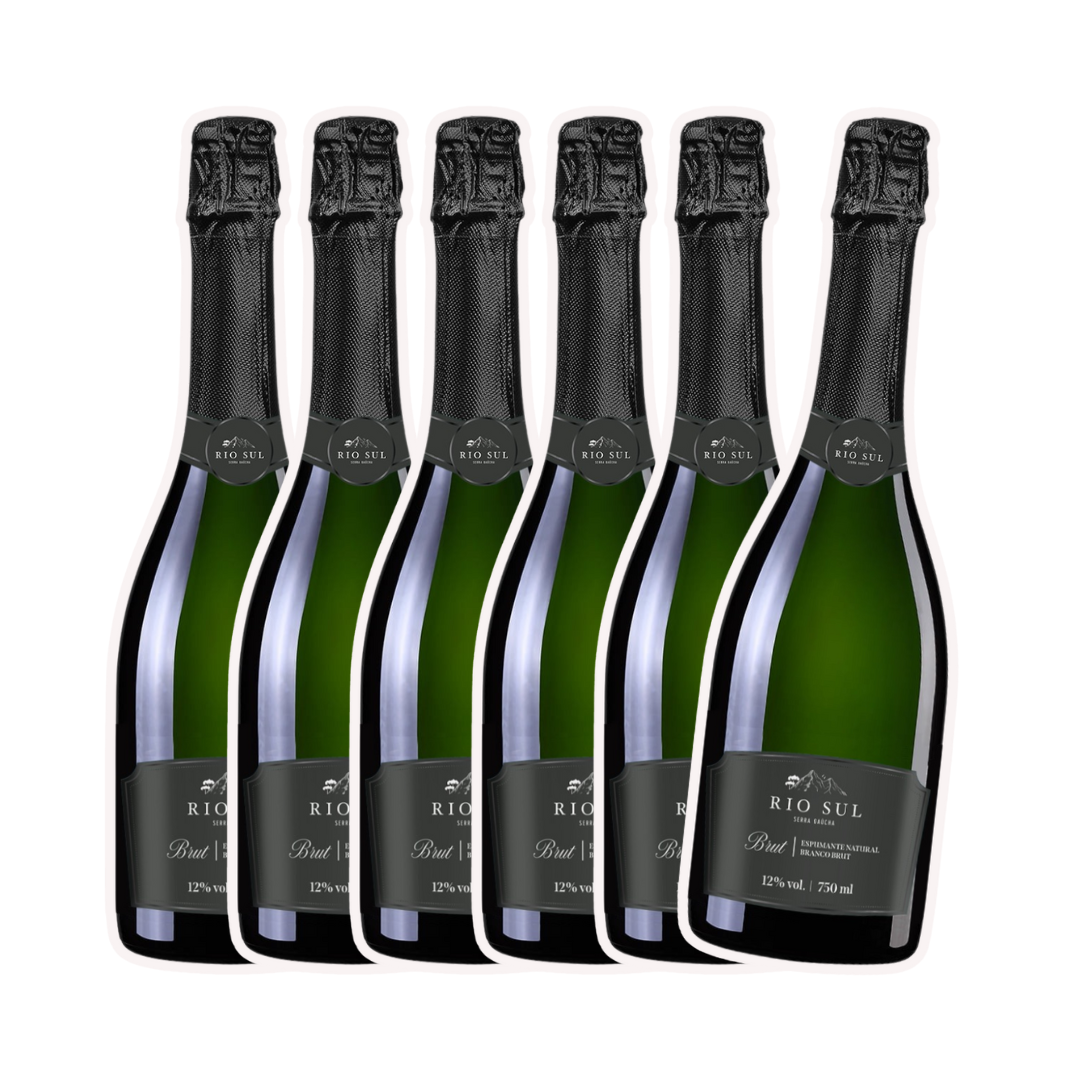 CAIXA ESPUMANTE RIO SUL BRUT 6X 750ML