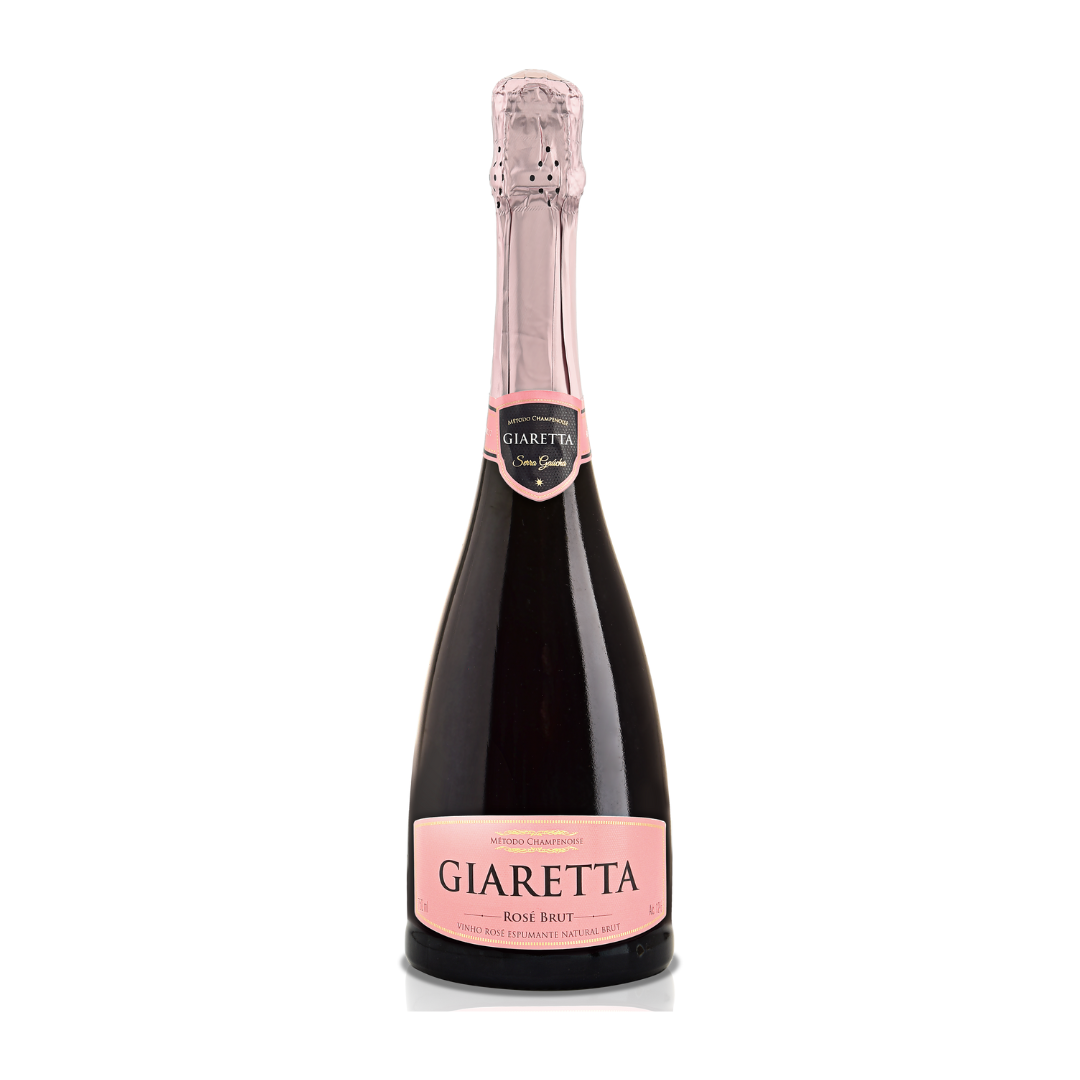 ESPUMANTE GIARETTA BRUT ROSÉ CHAMPENOISE 750ML