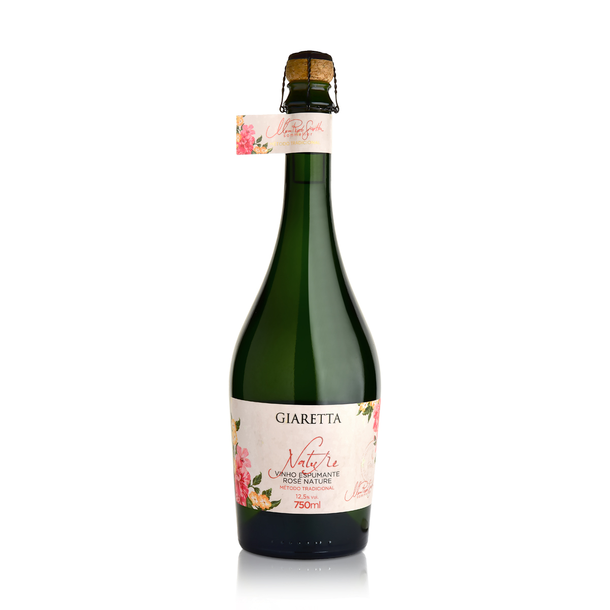 ESPUMANTE GIARETTA NATURE ROSÉ 750ML