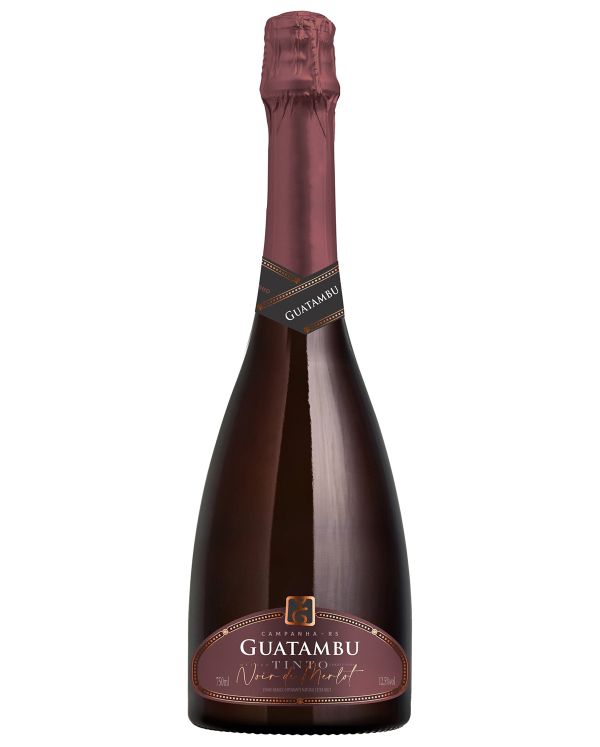 ESPUMANTE GUATAMBU BRUT TINTO NOIR DE MERLOT 750ML
