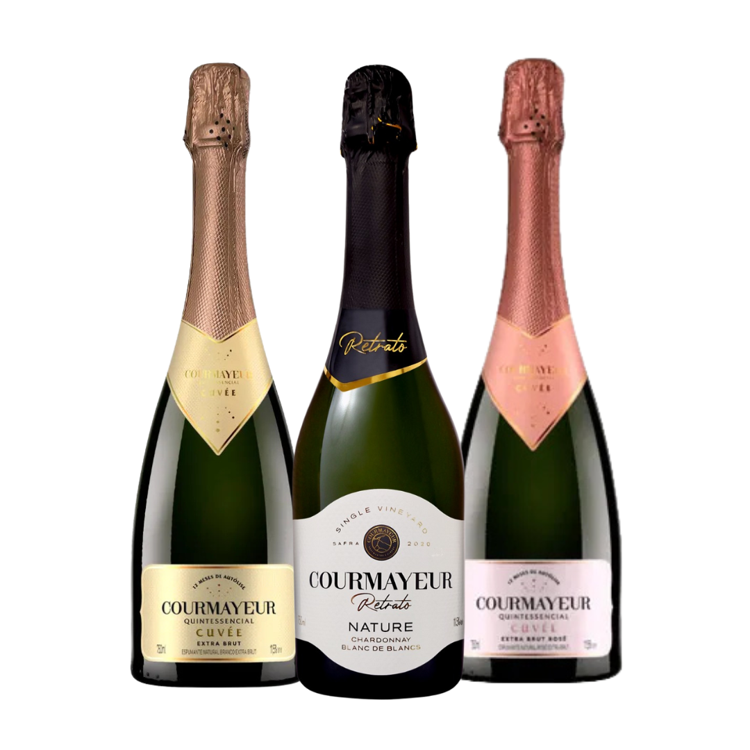 TRIO COURMAYEUR 3X 750ML