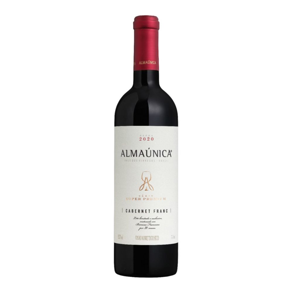 VINHO ALMAUNICA SUPER PREMIUM CABERNET FRANC 750ML