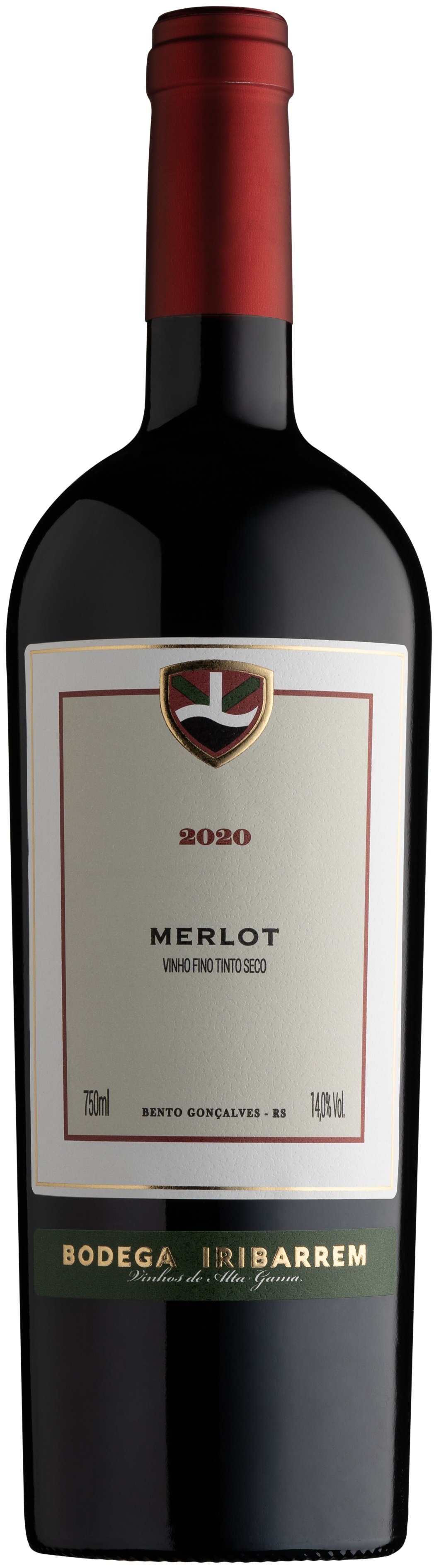 VINHO BODEGA IRIBARREM MERLOT 750ML