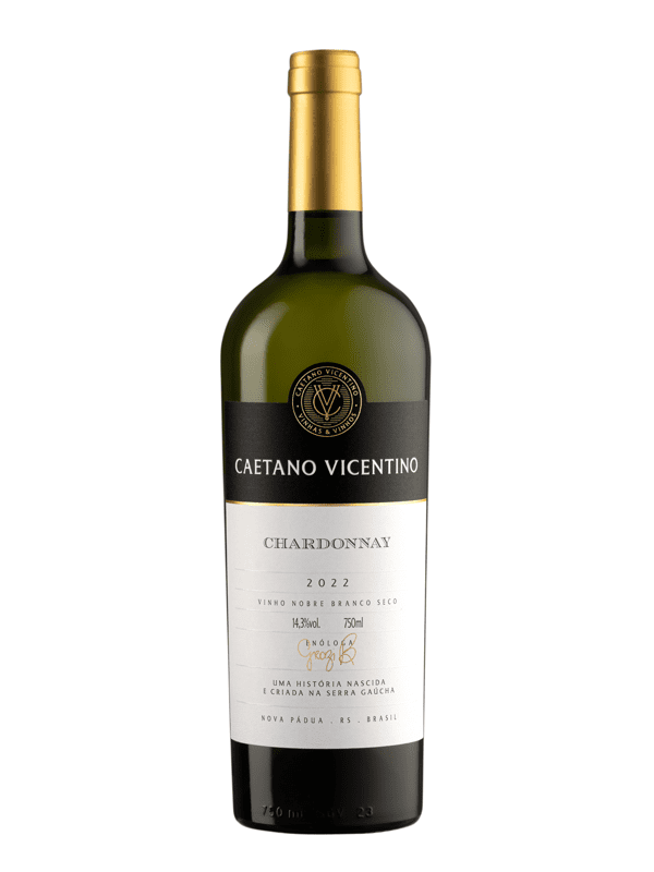 VINHO CAETANO VICENTINO CHARDONNAY 750ML