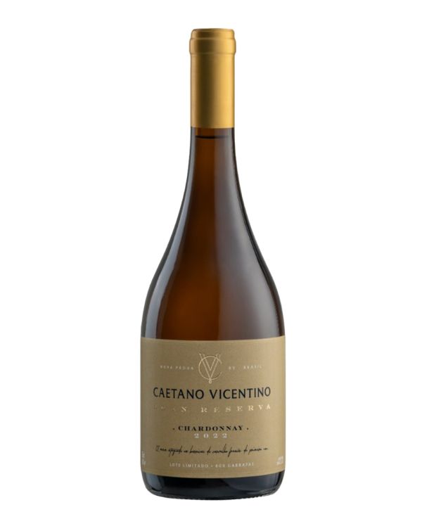 VINHO CAETANO VICENTINO CHARDONNAY GRAN RESERVA 750ML