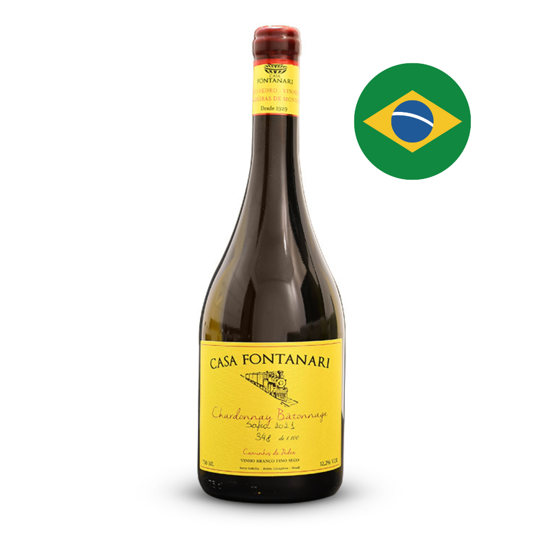 VINHO CASA FONTANARI CHARDONNAY BATONNAGE 750ML