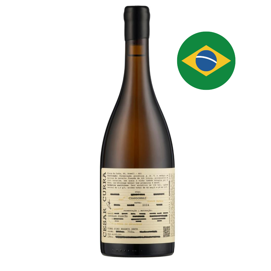 VINHO CESAR CURRA CHARDONNAY 750ML