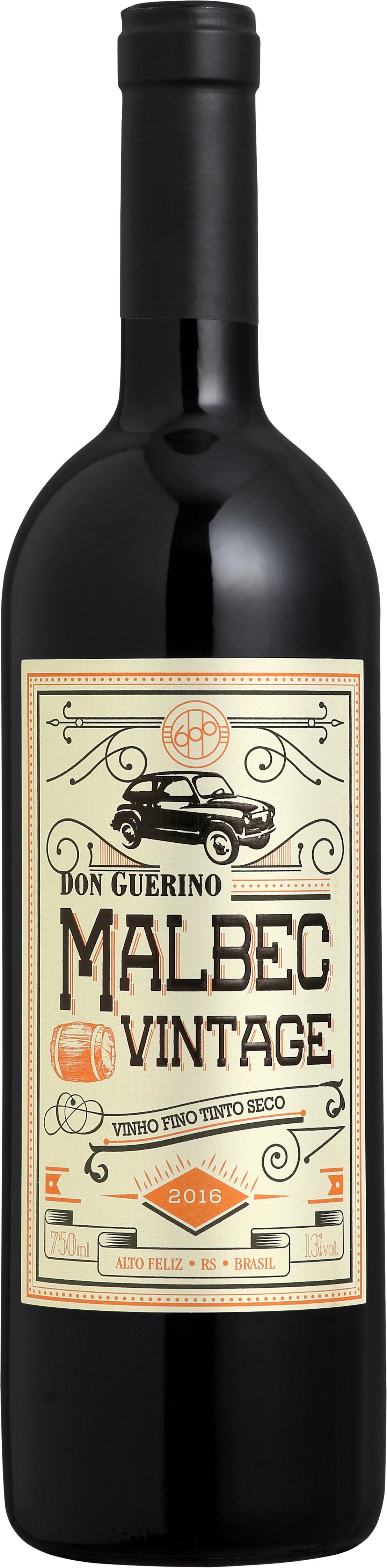 VINHO DON GUERINO VINTAGE MALBEC 750ML