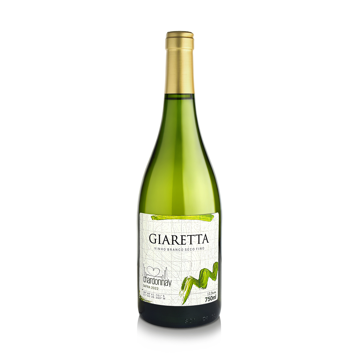 VINHO GIARETTA CHARDONNAY 750ML
