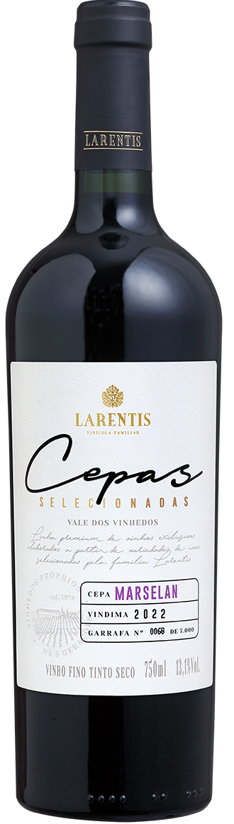 VINHO LARENTIS MARSELAN CEPAS SELECIONADAS 750ML