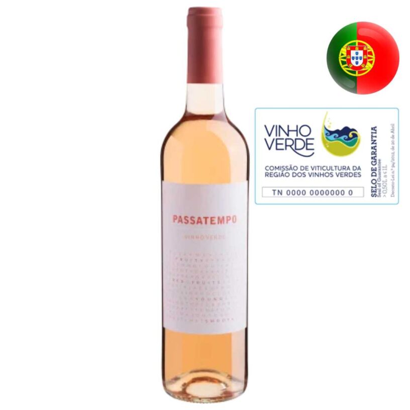VINHO VERDE PASSATEMPO ROSE 750ML